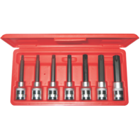 7 Piece 1/2" Drive Torx-r Driver Sockets T&E Tools 94103