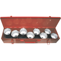 9 Piece Jumbo 3/4" Drive SAE Sockets T&E Tools 95309