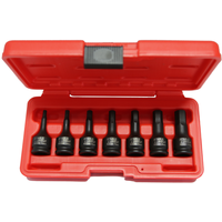 7 Piece Metric In-Hex Impact Sockets T&E Tools 97307
