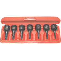 7 Piece 3/8" Drive Torx-r Impact Sockets T&E Tools 98801