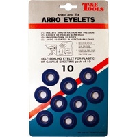 10 Piece Arro Eyelet Set T&E Tools A1001