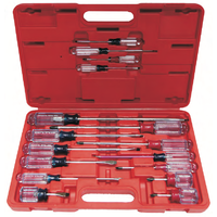 Acetate Master Mechanic's Screwdriver 16 Piece Set T&E Tools A78016