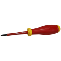 VDE Electrical Insulated Phillips Screwdriver (#1 x 80mm) T&E Tools A81100-I