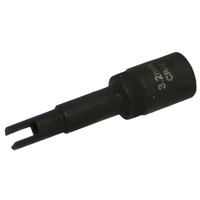 Slotted 1/4"Drive Socket (3.2mm) T&E Tools AC12P-32