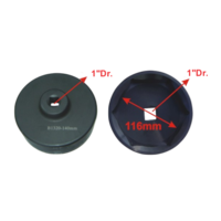 1" Drive Impact Socket (180mm) T&E Tools B1320-180