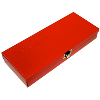 Red Metal Case (325 x 129 x 38mm) T&E Tools C1110
