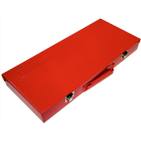 Red Metal Case (422 x 182 x 50mm) T&E Tools C1115