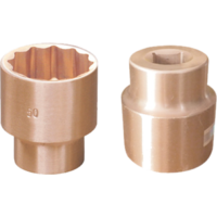 1.5/8" x 1"Drive 12pt Socket (Copper Berylimum) T&E Tools CB106-1018