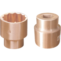 2.1/4"x 1"Drive 12pt Socket (Copper Berylimum) T&E Tools CB106-1024