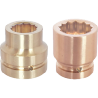 46mm x 3/4"Dr. 6Pt Ce Bu Impact Socket 160mm long T&E Tools CB107-46