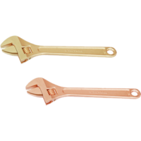 100mm Adjustable Wrench (Copper Beryllium) T&E Tools CB125-1002