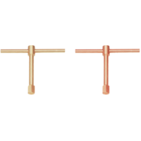 10mm Sliding "T" In-Hex Wrench (Copper Beryllium) T&E Tools CB172-10