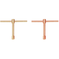 17mm Sliding "T" In-Hex Wrench (Copper Beryllium) T&E Tools CB172-17