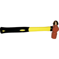 340gm,Ball Pein Hammer for glass Handle  (Copper Beryllium) T&E Tools CB187-1004