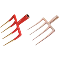 200 x 327mm Four Prong Fork (Copper Beryllium) T&E Tools CB276-1002