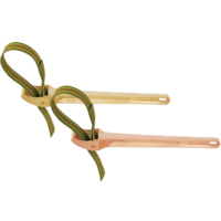 425 x 300mm Adjustable Strap Wrench  (Copper Beryllium) T&E Tools CB290-1002