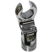 14mm x 3/8"Drive Flex Head Flare Nut Wrench T&E Tools CMF14M