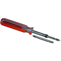 Motorcycle 1/4" Hex Bit Screwdriver T&E Tools CR015
