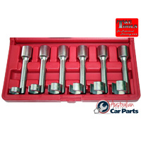 6 Piece 6 Point Flare Nut Crowsfoot Wrenches T&E Tools CRW0600