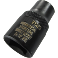 8TS Female 3 Point Star Impact Socket (Nissan Engines) T&E Tools E1223