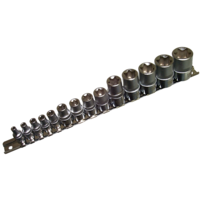 14 Piece E-Series Female Torx-r Sockets T&E Tools E1400