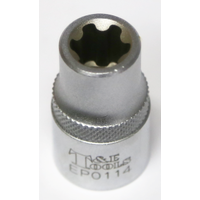 14EP x 1/2" Drive Female Torx Socket T&E Tools EP0114
