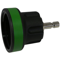 (Nylon) Threaded Tank Adaptor
 T&E Tools G22N