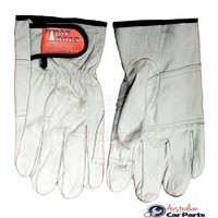 Pig Skin Mechanics Gloves (Medium) T&E Tools G7730M