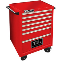 Roller Tool Cabinet 27" Godfather 7 Drawer Tool Box Red T&E Tools TE-GF2707RD
