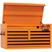 Tool Chest 47" Godfather 8 Drawer Top Tool Box Orange T&E Tools TE-GF4708OR