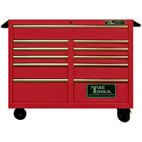 Roller Tool Cabinet 47" Godfather 11 Drawer Toolbox Red T&E Tools TE-GF4711RD