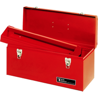 Metal Tool Box 20" With Tote Tray T&E Tools HM2050