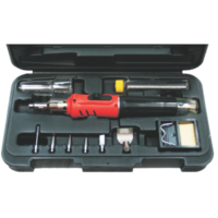 Soldering Iron Gas Torch Kit T&E Tools HS-1115K