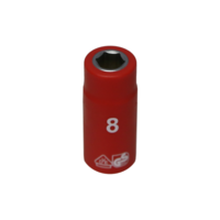 6 Point VDE Insulated Socket (8mm) T&E Tools IS20082