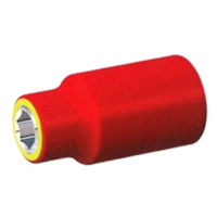 No.IS30062 - 3/16" x 1/4"Dr. 6Pt VDE Insulated Socket