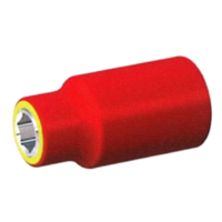 No.IS30162 - 1/2" x 1/4"Dr. 6Pt VDE Insulated Socket