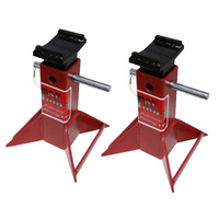 5 Ton Pin Type Jack Stands (Set Of Two) T&E Tools JS005