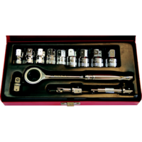 Infinity Socket Set Metric 13 Piece T&E Tools KS314M