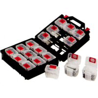 Parts Box Assorted Case with Clip On (15 Compartments) T&E Tools KT612