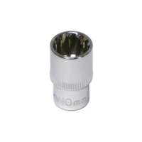 10mm x 1/4"Dr. Multi Lock Socket T&E Tools M5210