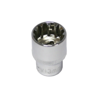 13mm x 1/4"Dr. Multi Lock Socket T&E Tools M5213