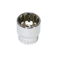 22mm x 3/8"Dr. Multi Lock Socket T&E Tools M5322