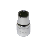 12mm x 1/2" Drive Multi-Lock Socket T&E Tools M5412