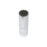 17mm x 1/2" Drive Deep Multi-Lock Socket T&E Tools M5417L