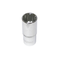 23mm x 1/2" Drive Deep Multi-Lock Socket T&E Tools M5423L