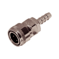 Female-Half Quick Release Coupling With 5/16" Hose Tail Barb T&E Tools NBT08