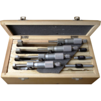 Outside Micrometer Set T&E Tools OM1605SET