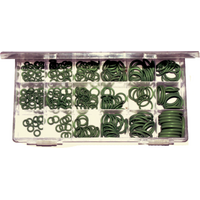 O-Ring Assortment Set Air Conditioning seals 386 Piece (HNBR Series) T&E Tools OR105