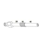 M10 x 1.00mm x 86mm Diesel Glow Plug Adaptor T&E Tools OT006