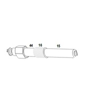 M12 x 1.25mm x 75mm Glow plug Diesel Comp. Adaptor T&E Tools OT041